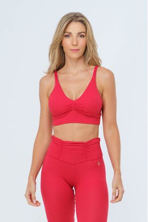 TOP FITNESS KAMARIA VERMELHO