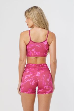 SHORT NEW BABY INTI MAGENTA MAGENTA/ABSTRATO