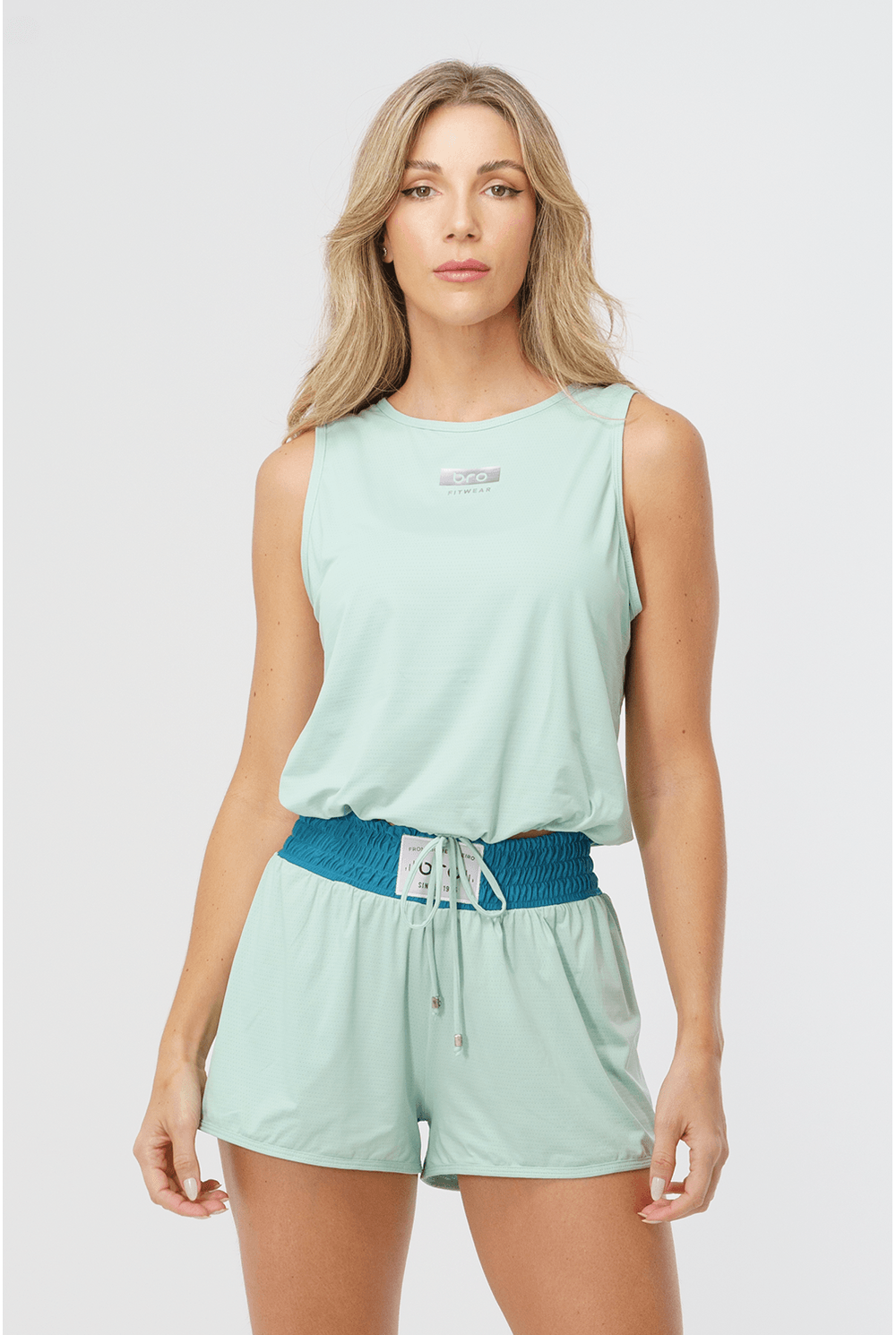 BLUSA CROPPED LUAR VERDE JADE