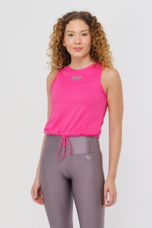 BLUSA CROPPED LUAR ROSA BLANCHE