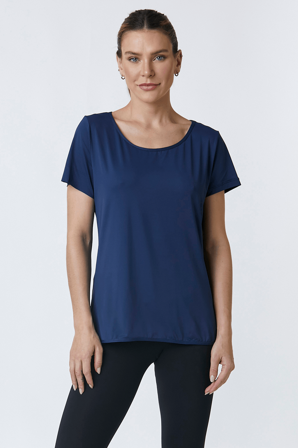 BLUSA FITNESS BOREAL AZUL MARINHO