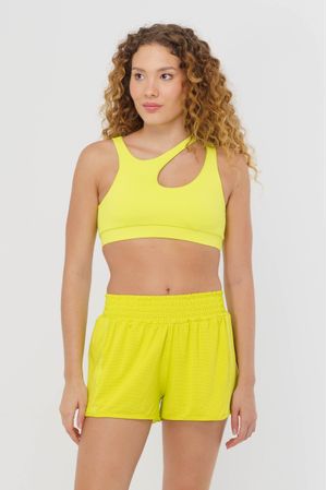 TOP FITNESS NANNY VERDE NEON