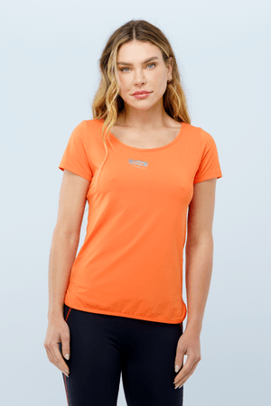 TSHIRT PARTY LARANJA TANGERINA