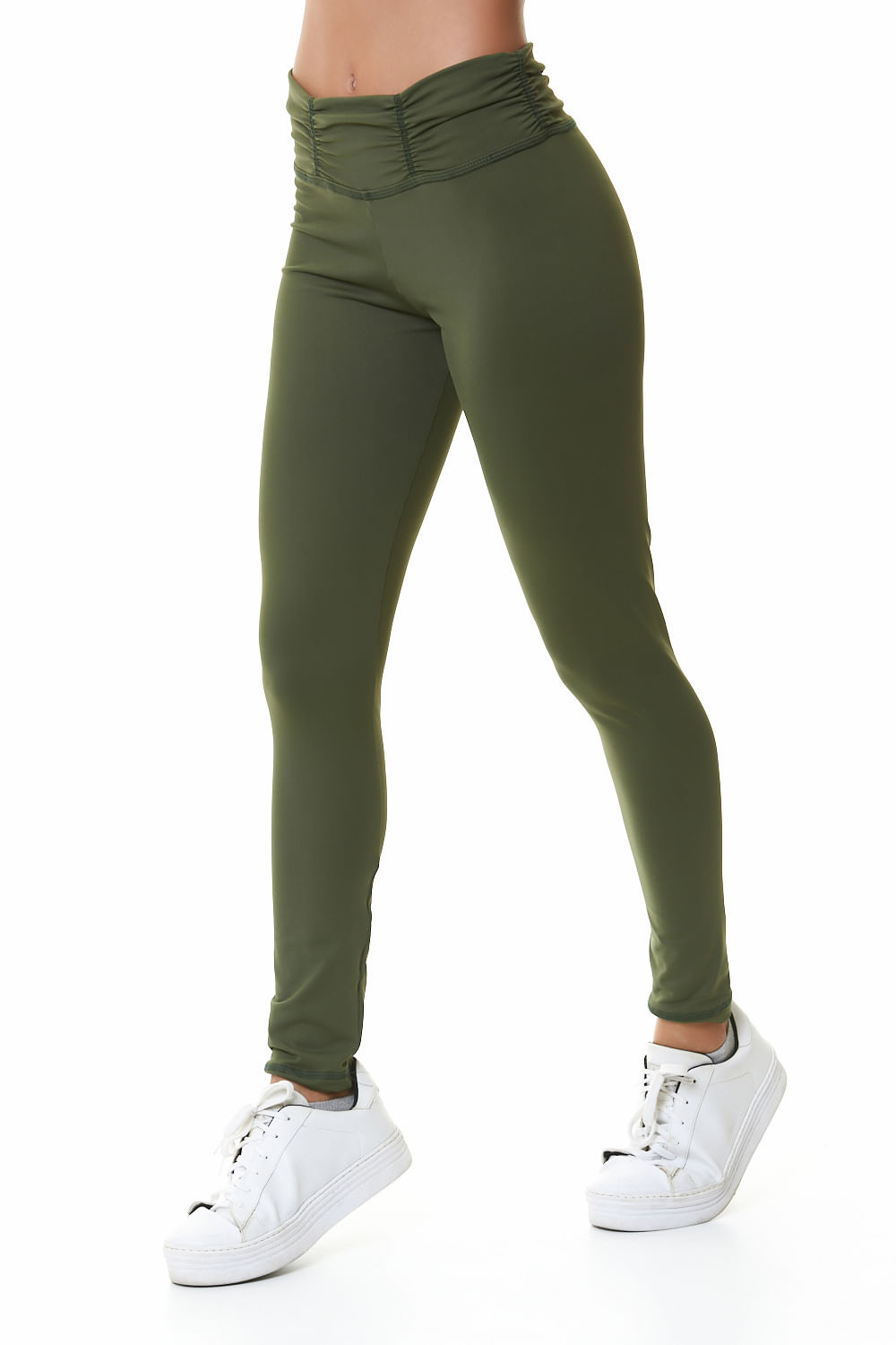 CALÇA LEGGING BABY SUPLEX VERDE ESCURO