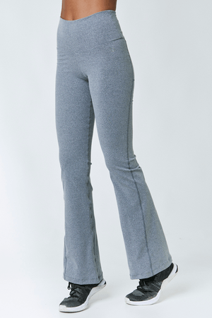CALÇA BAILARINA DANNY CINZA MESCLA CLARO