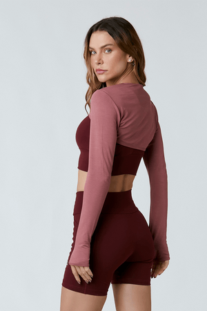 SLEEVE BASIC ROSA CHA