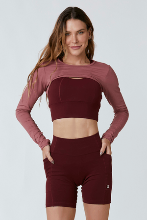 SLEEVE BASIC ROSA CHA