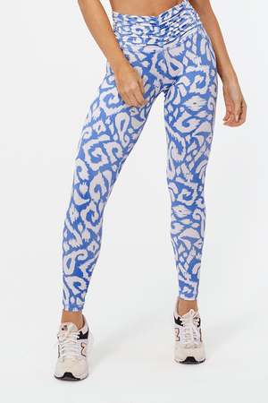 CALÇA LEGGING NEW BABY FLIP INDIGO AZUL INDIGO/ABSTRATO