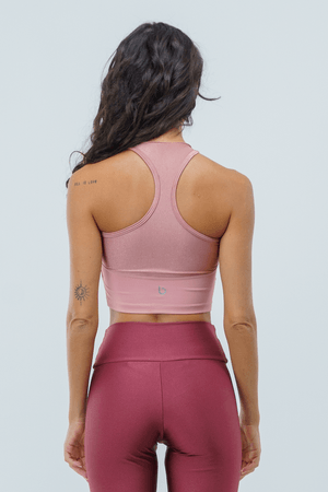 TOP CROPPED ZINCO ROSE/CALLAS
