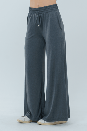 PANTALONA PLUMA CINZA MESCLA MEDIO
