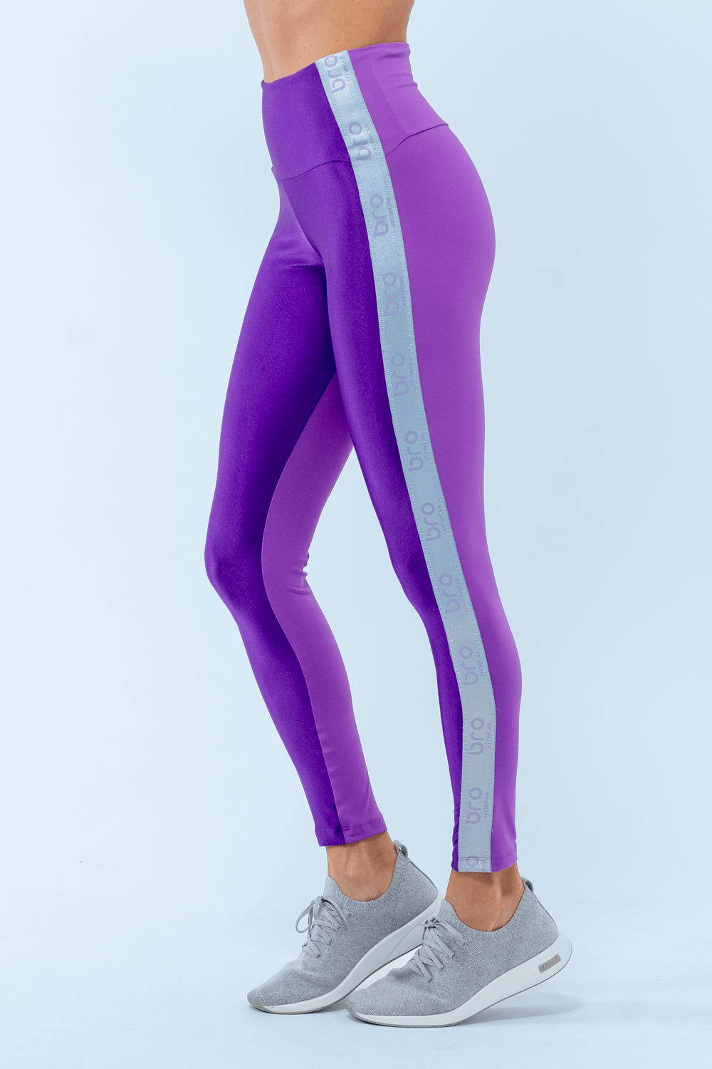 CALÇA LEGGING CALM  ROXO ASTRAL/LILAS ESCURO