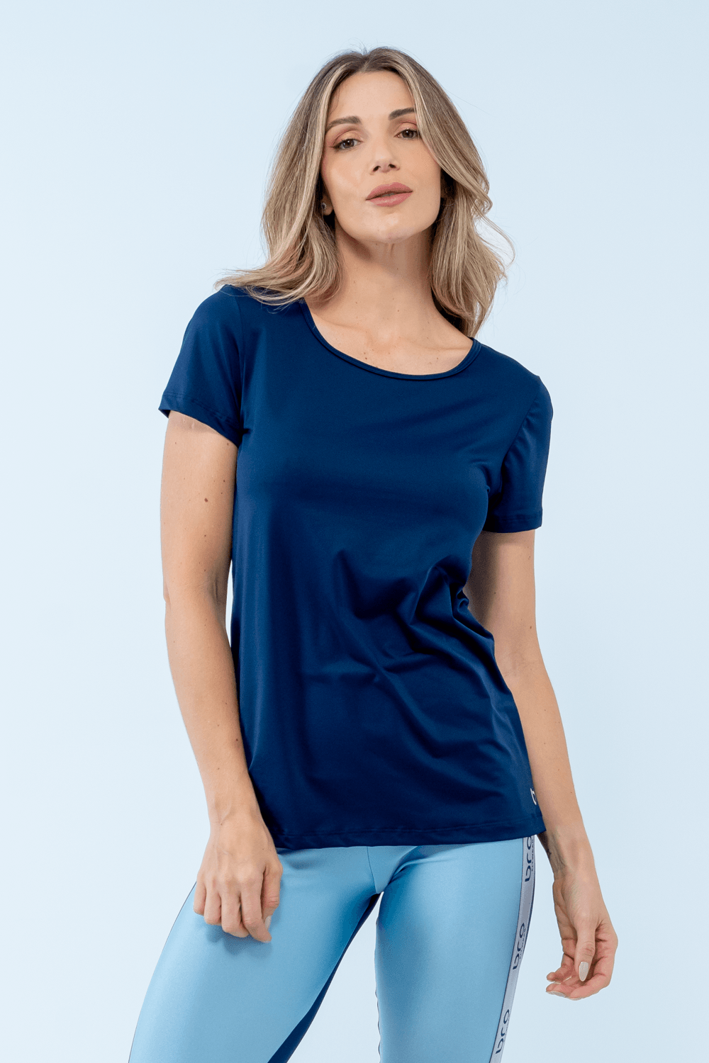 BLUSA FITNESS MAGALI AZUL MARINHO