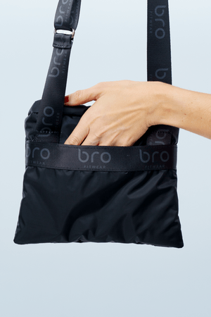 BOLSA NYLON PEQUENA PRETO