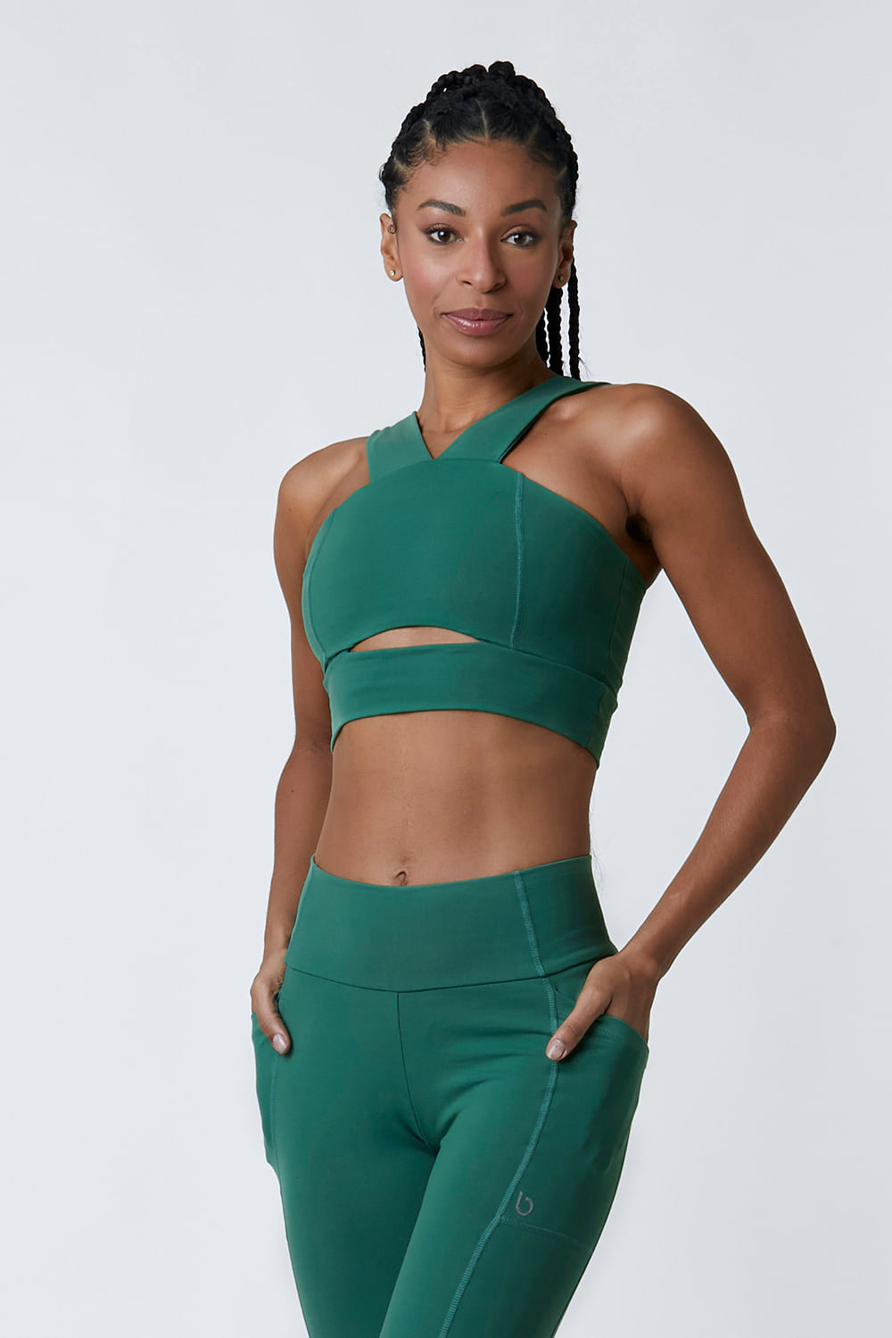 TOP FITNESS PENELOPE ACTIVE VERDE PACIFICO