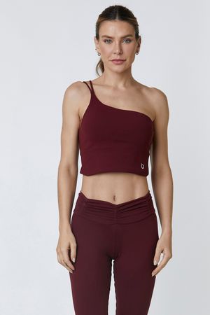BLUSA CROPPED KHALEESI VINHO BAROLO