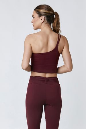 BLUSA CROPPED KHALEESI VINHO BAROLO