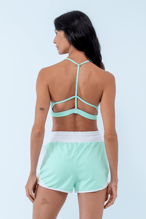 TOP FITNESS PULSAR VERDE SOFIA/BRANCO