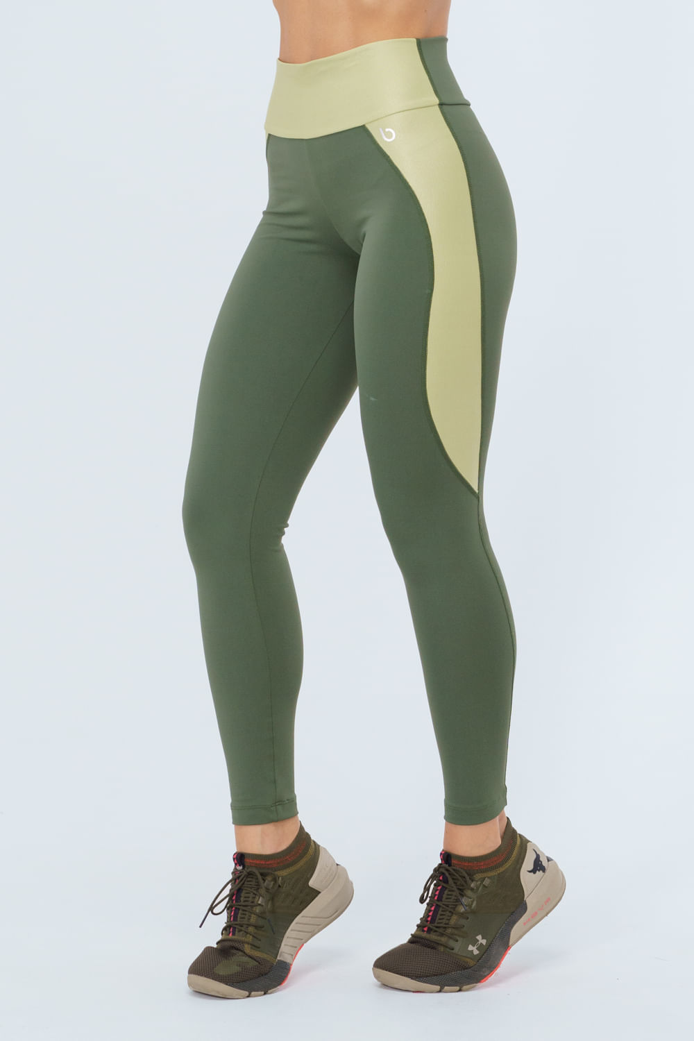 CALÇA LEGGING DT LYNX VERDE CROCO/VERDE ABACATE
