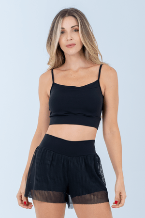 TOP CROPPED FIRE BREEZE PRETO