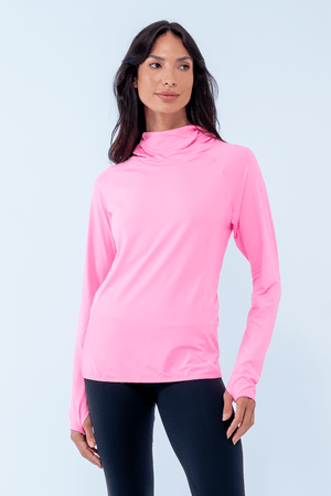 BLUSA FITNESS ML STRIKE LISA ROSA CONFETE
