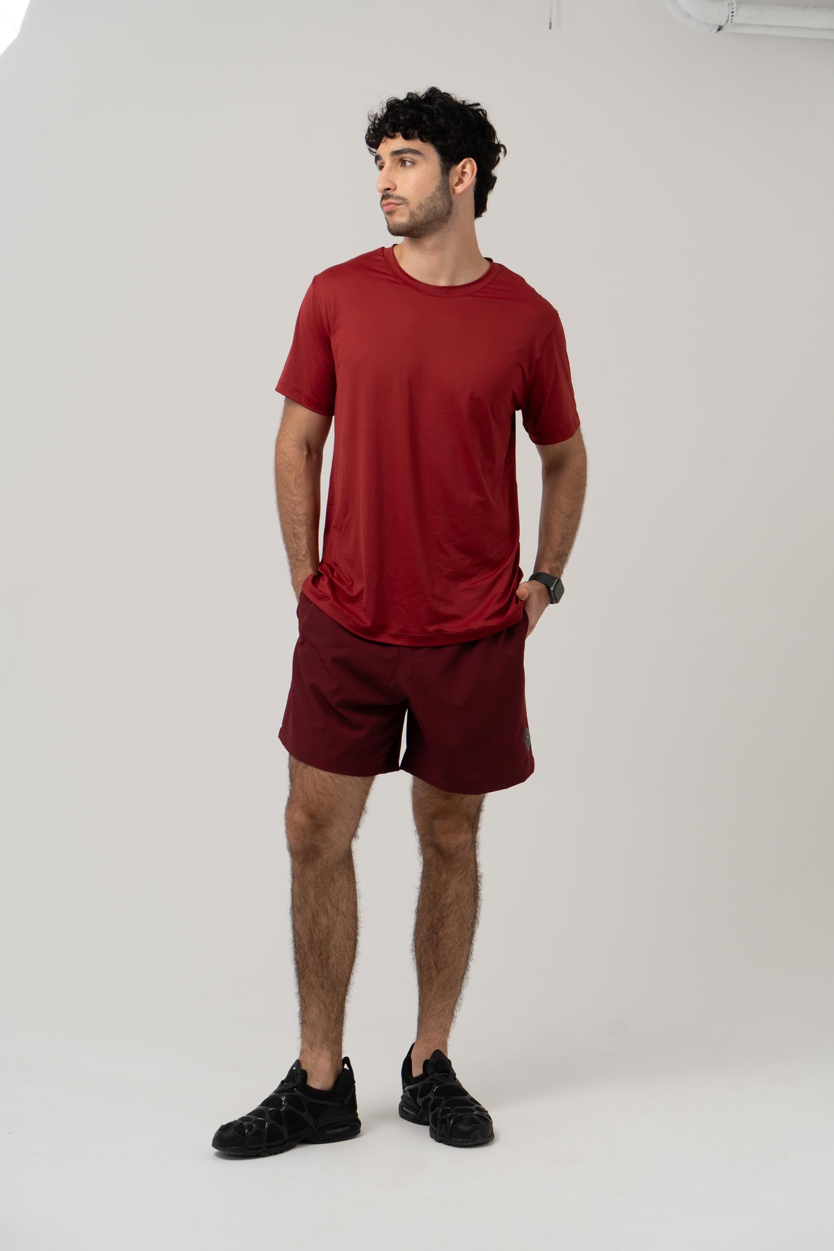 CAMISETA MASCULINA VERMELHO CALDEIRAO
