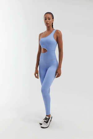 MACACÃO FITNESS AURA AZUL MALDIVAS/ CANELADO