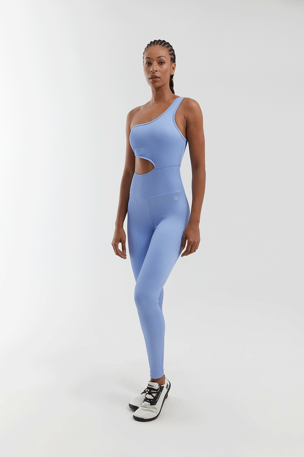 MACACÃO FITNESS AURA AZUL MALDIVAS/ CANELADO