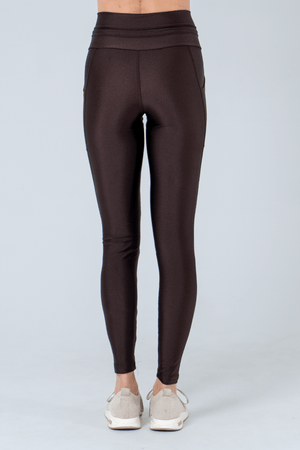 CALÇA LEGGING MALVA MARROM