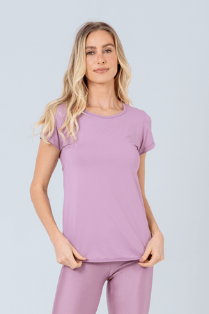 BLUSA FITNESS MALVA ROSA MALVA