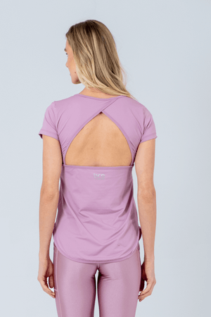 BLUSA FITNESS MALVA ROSA MALVA