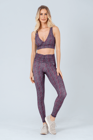 TOP CROPPED SWAY VINHO/ANIMAL PRINT