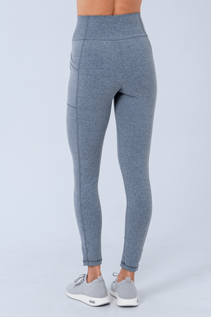 CALÇA LEGGING MONTANA CINZA MESCLA CLARO
