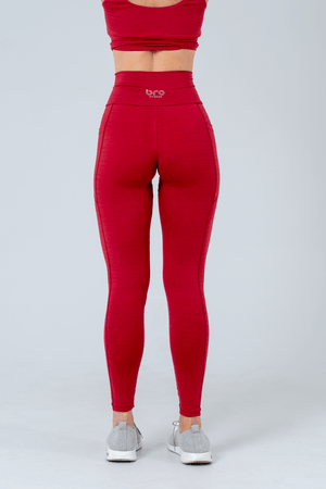 CALÇA LEGGING CARBON VERMELHO GRAFFIATO