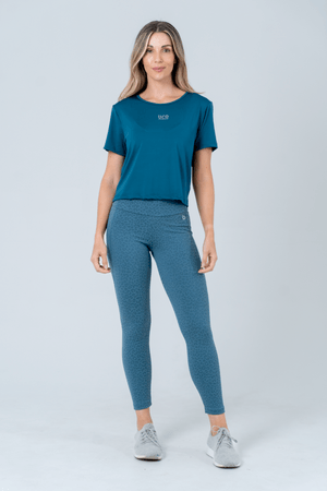 BLUSA CROPPED PANTERS VERDE TROVÃO