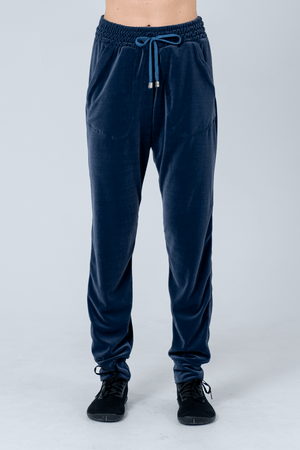 CALÇA PLUSH BAMBU AZUL MARINHO