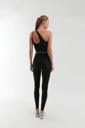 TOP CROPPED PILLE PRETO/CANELADO