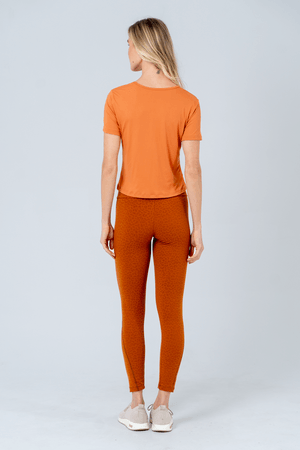 BLUSA CROPPED PANTERS LARANJA PEQUI