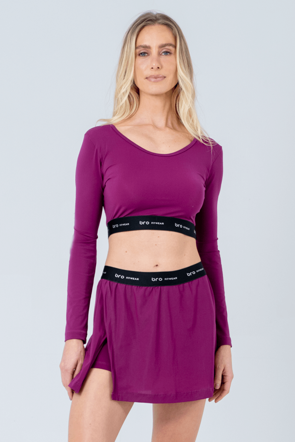 TOP CROPPED ML CYBER FUCSIA ESCURO