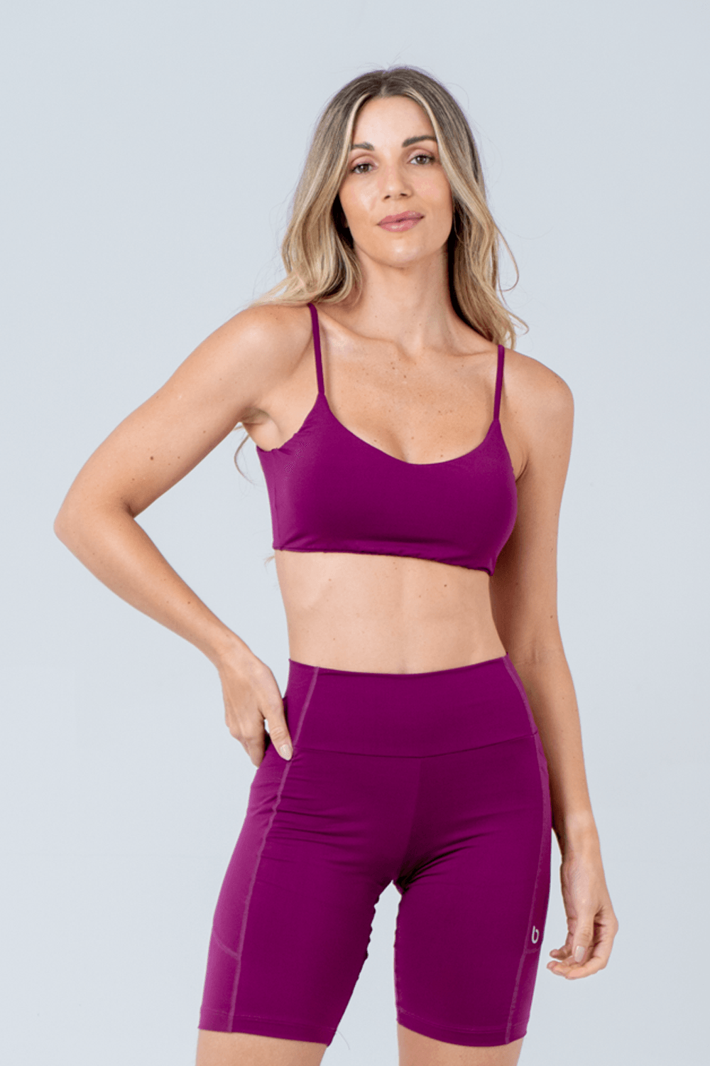 TOP BEACH TENNIS CYBER FUCSIA ESCURO