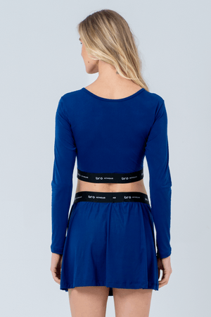 TOP CROPPED ML CYBER AZUL CYBER