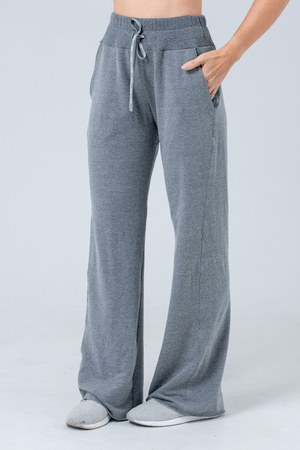 CALÇA PANTALONA NATASHA CINZA MESCLA MEDIO