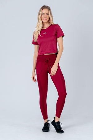 BLUSA CROPPED TONNER VERMELHO CALDEIRAO