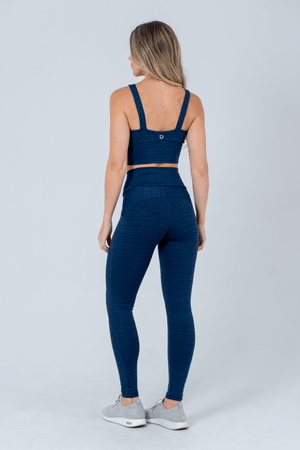 TOP FITNESS TONNER AZUL MARINHO GRAFFIATO