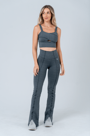 CALÇA BAILARINA TONNER CINZA GRAFFIATO