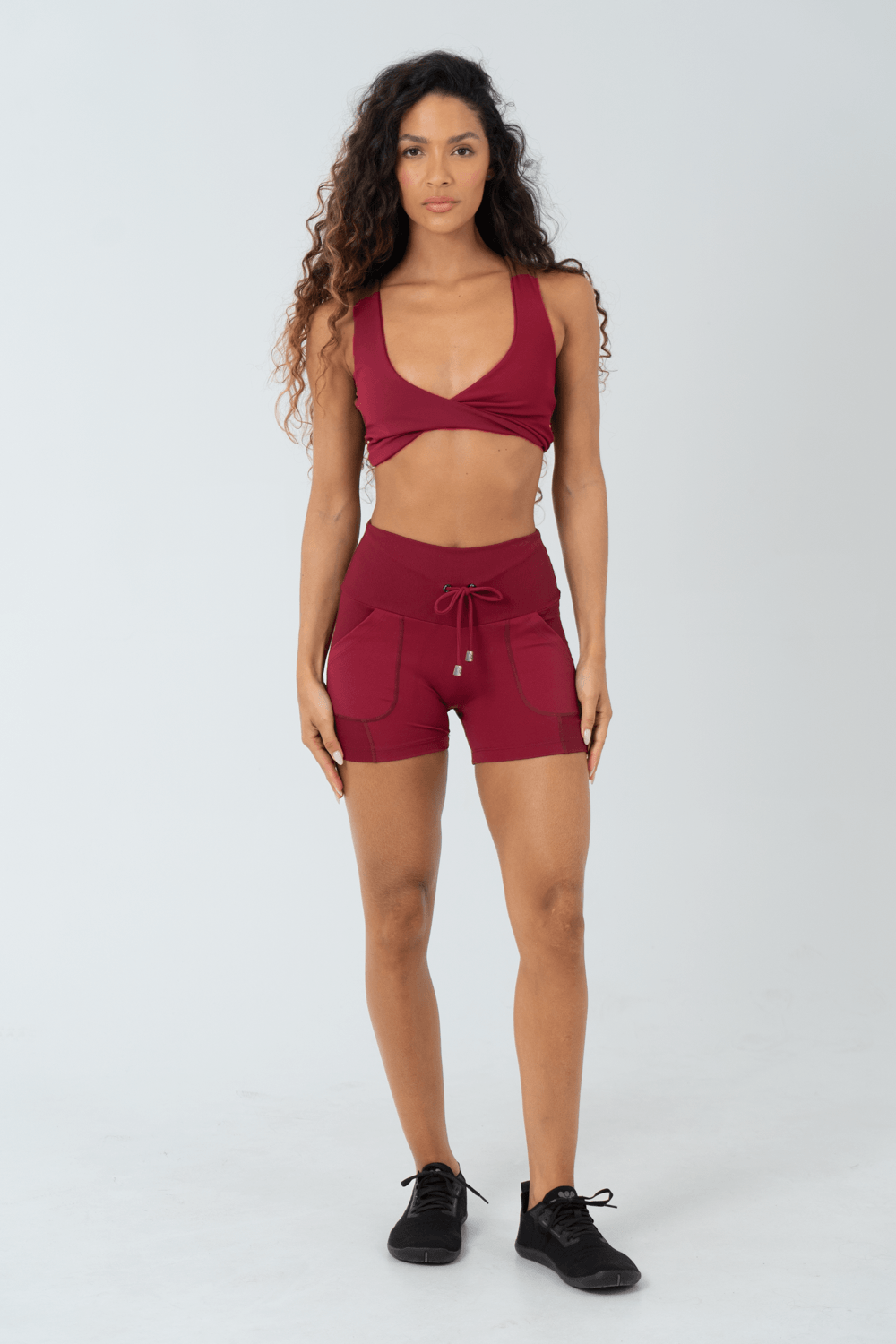 TOP FITNESS NADADOR NAGOYA VINHO CARMIN/CANELADO