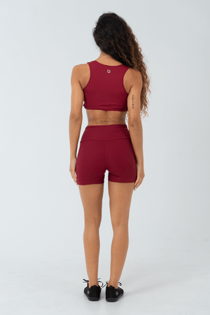TOP FITNESS NADADOR NAGOYA VINHO CARMIN/CANELADO