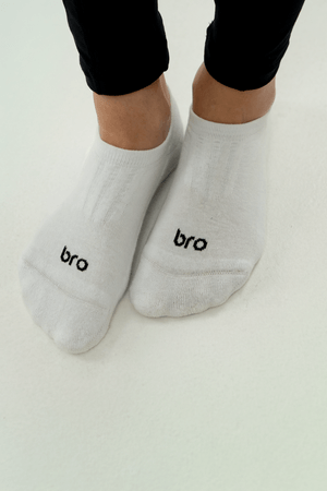 MEIA SAPATILHA ALG PIMA BRANCO