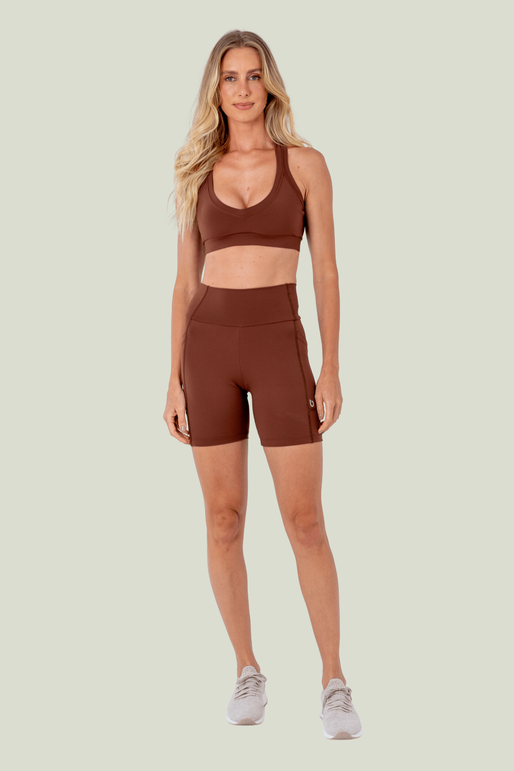 BERMUDA FITNESS MONTANA MARROM CHARUTO