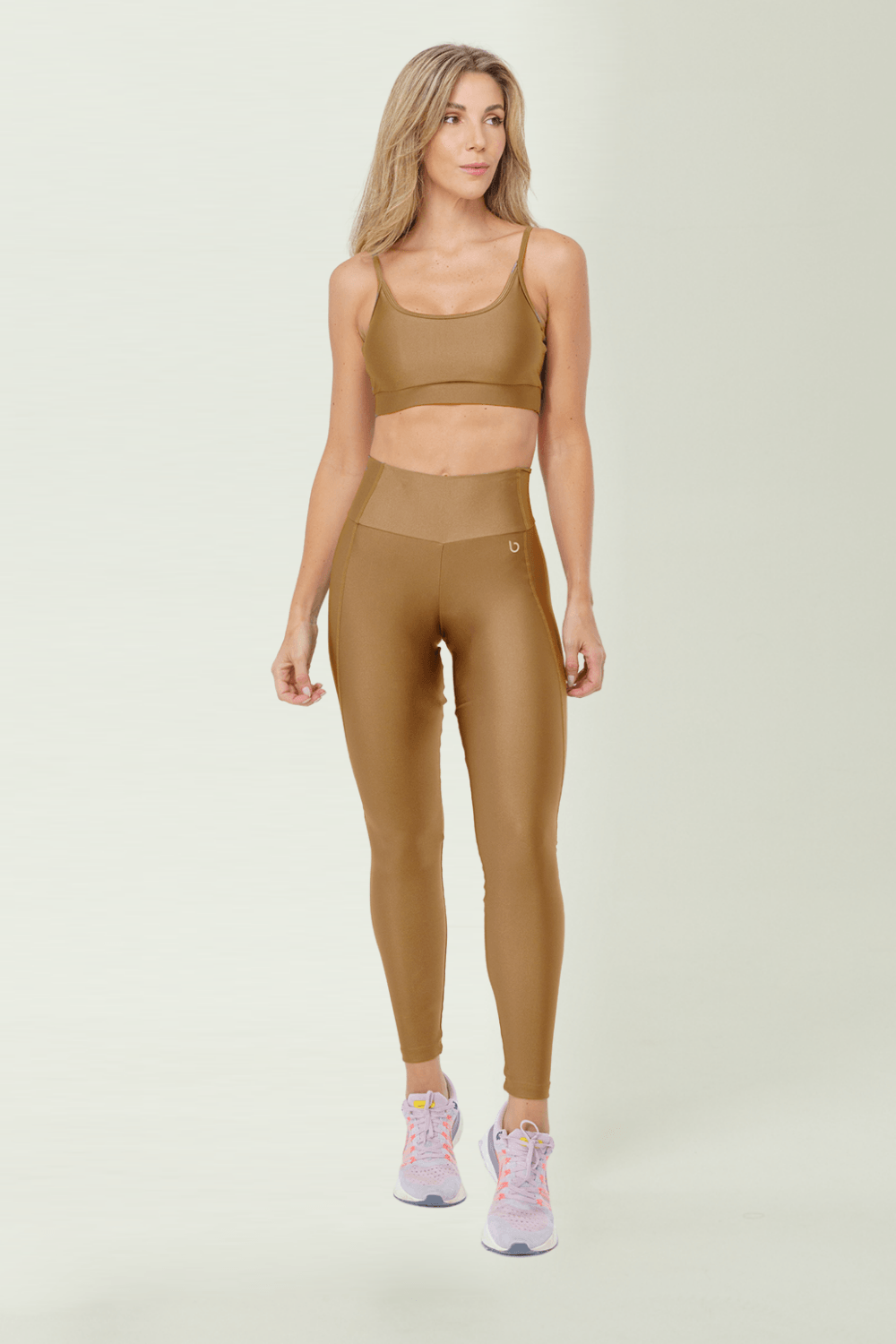 CALÇA LEGGING CASSIANE TRL OURO VELHO